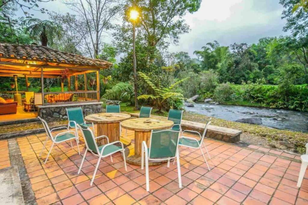 Finca Punta De Piedra Salento, Quindio Villa Exteriör bild