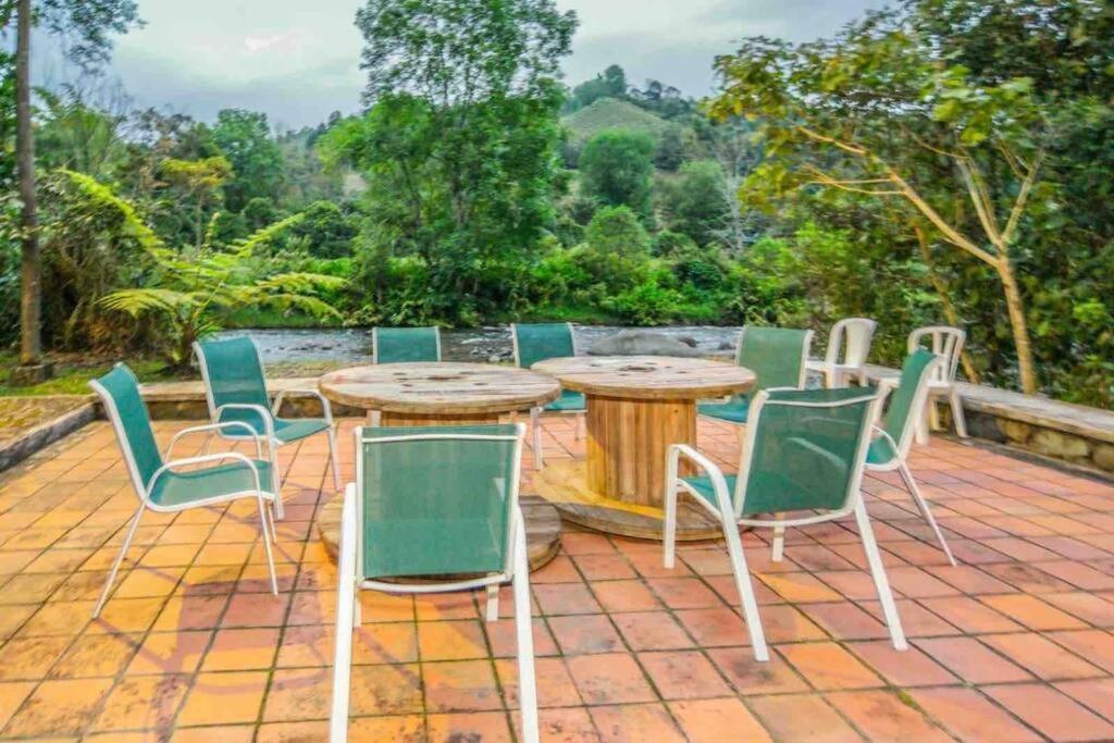Finca Punta De Piedra Salento, Quindio Villa Exteriör bild