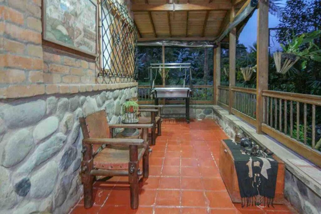 Finca Punta De Piedra Salento, Quindio Villa Exteriör bild